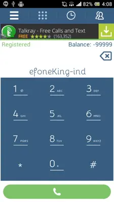 efoneking android App screenshot 1